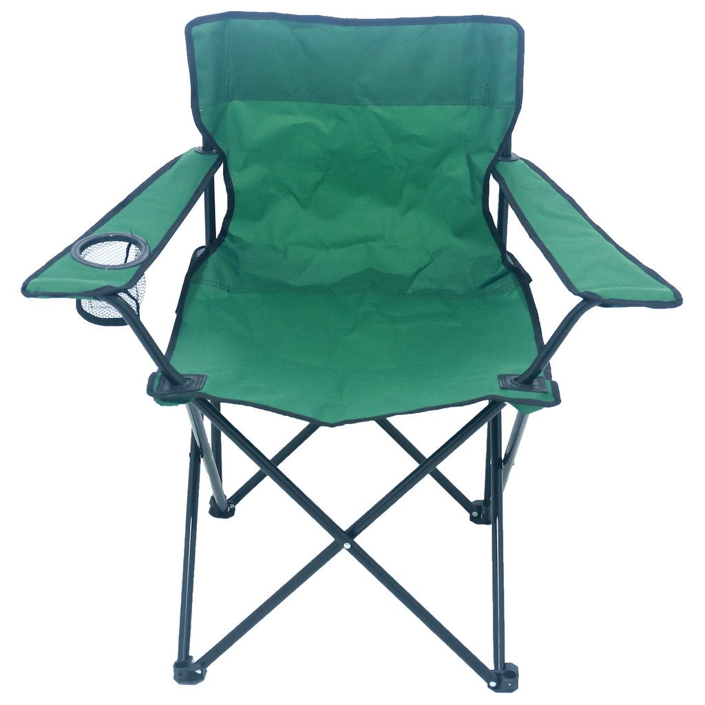 HOME FEELING Campingstuhl mit Getränkehalter
