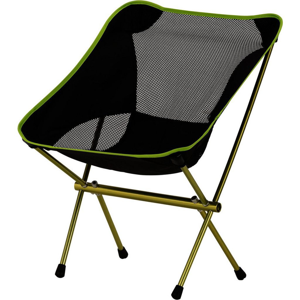 MCKINLEY LT Campingstuhl Schwarz/Lime