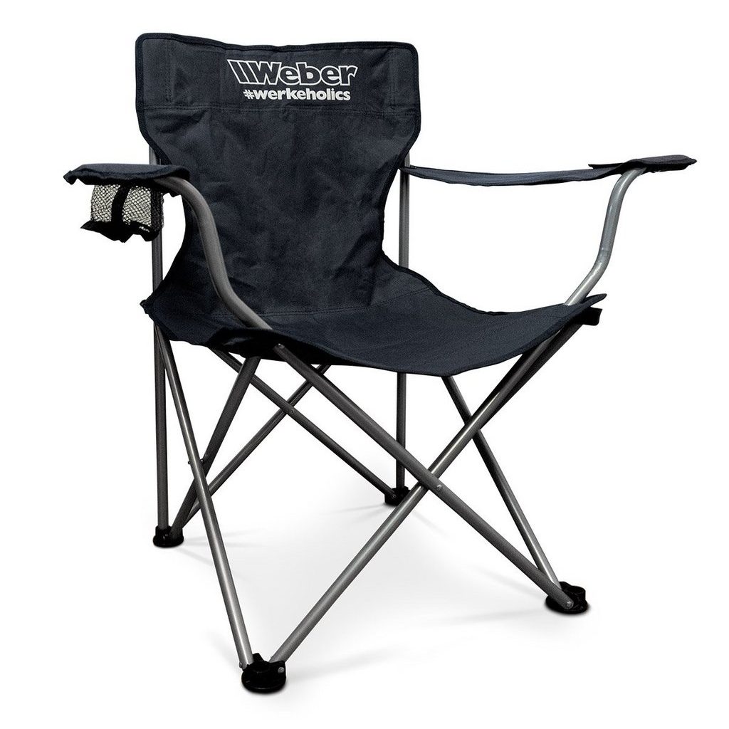 WEBER #Werkeholics Campingstuhl Schwarz